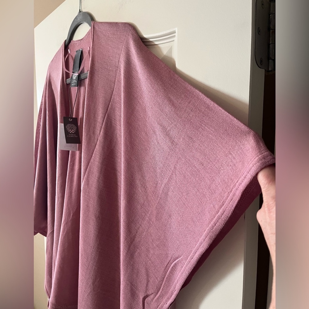 Vince Camuto “Heather Rose” Open-Front Wrap, Kimono OSFM - Picture 7 of 12